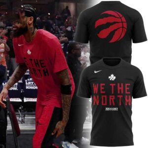 Toronto Raptors Playoffs Mantra 2026 We The North Tee Hoodie