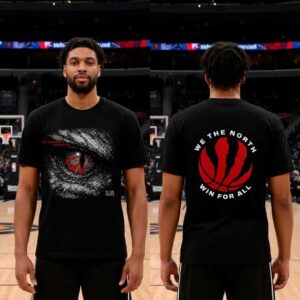 Toronto Raptors Playoffs We The North Win For All 2026 Hoodie