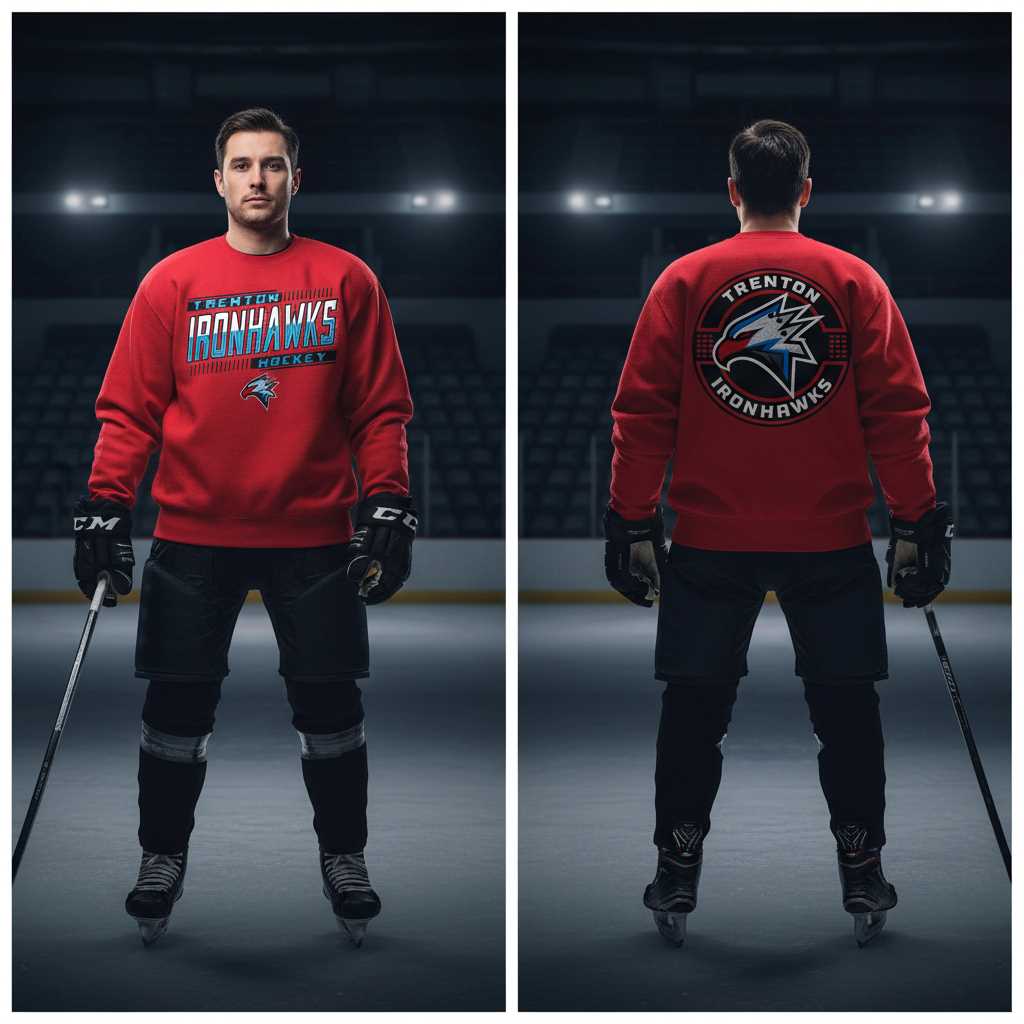 Trenton Ironhawks Hockey 2026 New Collection Sweatshirt