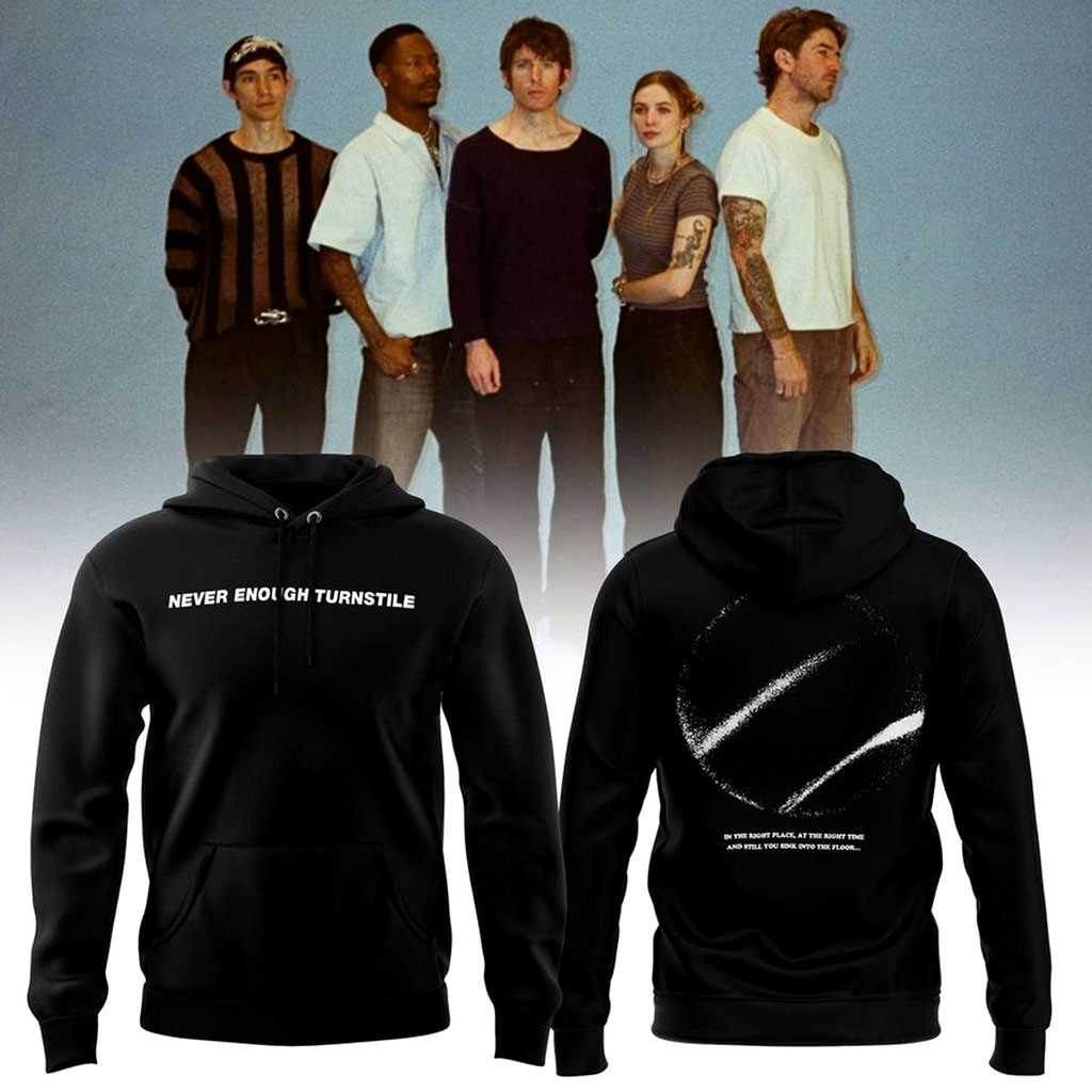 Turnstile 2026 Right Place Right Time Tee Hoodie Turnstile 2026 Right Place Right Time Tee Hoodie