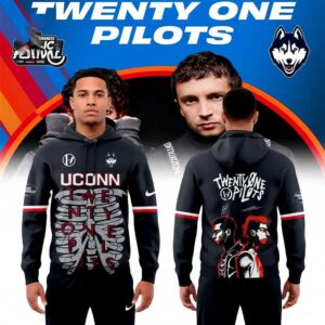 UConn Huskies Twenty One Pilots 2026 NCAA March Madness Music Festival Hoodie UConn Huskies Twenty One Pilots 2026 NCAA March Madness Music Festival Hoodie