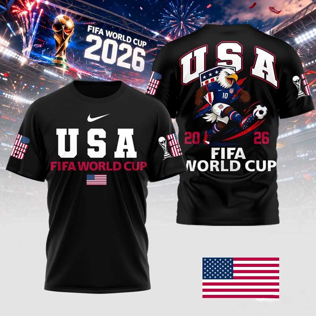 USA Fifa World Cup 2026 For Fans T-Shirt USA Fifa World Cup 2026 For Fans T-Shirt