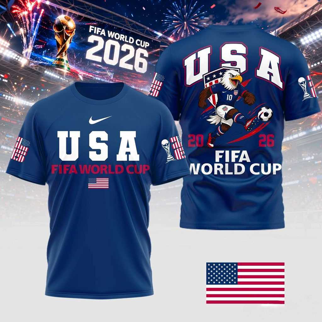 USA Fifa World Cup 2026 For Fans T-Shirt USA Fifa World Cup 2026 For Fans T-Shirt