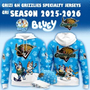 Utah Grizzlies Bluey And Bingo Game Night 2026 Tee Hoodies