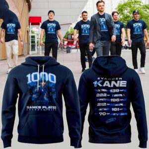 Vancouver Canucks 2026 Evander Kane’s 1000th NHL Game Shirt Hoodie