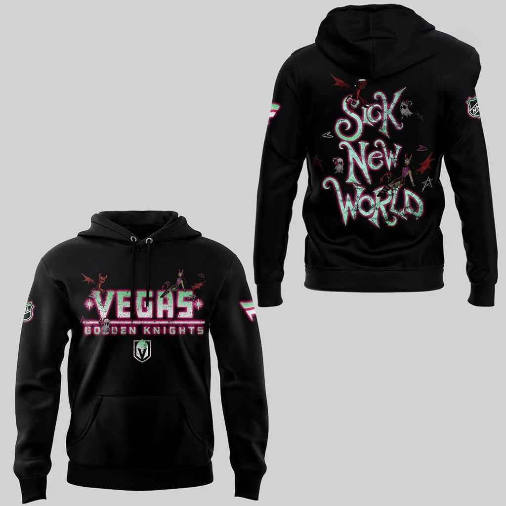 Vegas Golden Knights Sick New World Hoodie Vegas Golden Knights Sick New World Hoodie