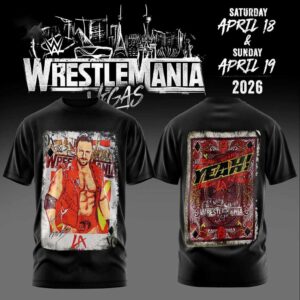 WWE Wrestlemania 42 Vegas LA Knight 2026 Shirt