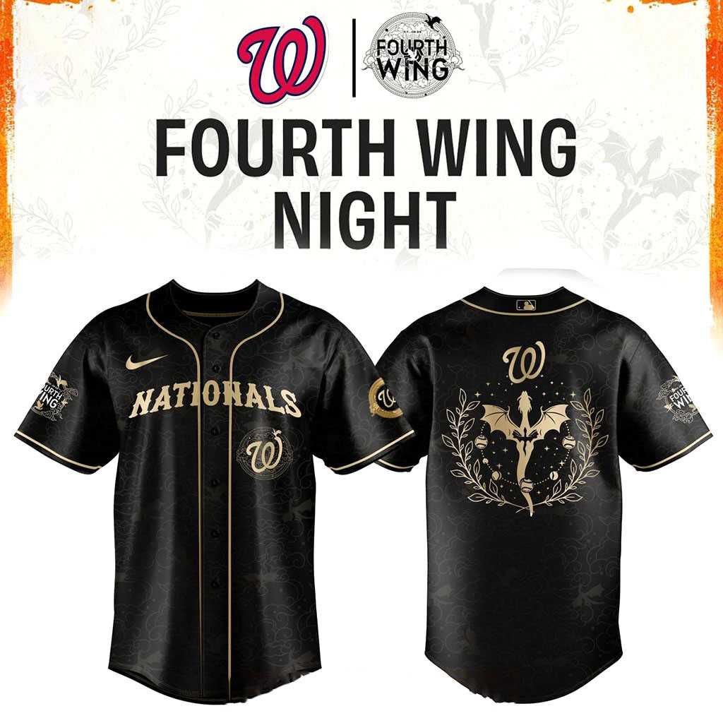 Washington Nationals Fourth Wings Night 2026 Dragon Baseball Jersey Washington Nationals Fourth Wings Night 2026 Dragon Baseball Jersey