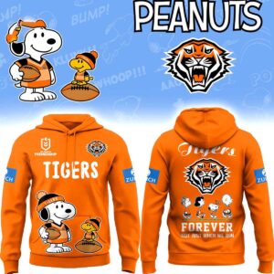 Wests Tigers Peanuts 2026 Hoodie