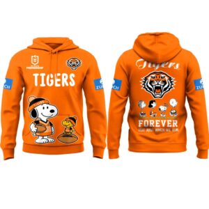 Wests Tigers Peanuts 2026 Hoodie