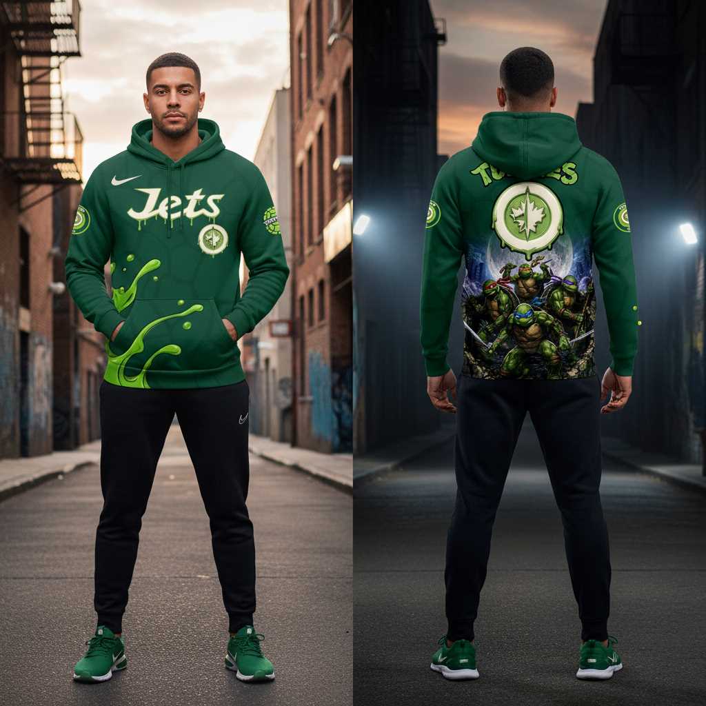 Winnipeg Jets Mutant Street Fighters Hoodie