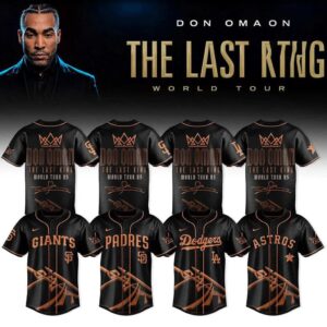 ALL MLB TEAM DON OMAR The Last King Tour Jersey