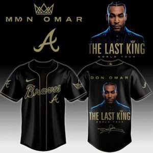 ALL MLB TEAM Don Omar The Last King World Tour 2026 Baseball Jersey