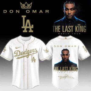 ALL MLB TEAM Don Omar The Last King World Tour 2026 Jersey