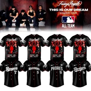 ALL MLB TEAM Fuerza Regida This Is Our Dream Stadium Tour 2026 Baseball Jersey