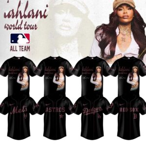 ALL MLB TEAM Kehlani World Tour 2026 Baseball Jersey