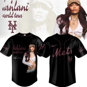 ALL MLB TEAM Kehlani World Tour 2026 Baseball Jersey