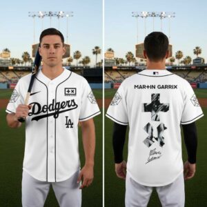 Martin Garrix AMERICAS TOUR ALL MLB TEAM Baseball Jersey