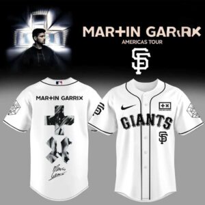 Martin Garrix AMERICAS TOUR ALL MLB TEAM Baseball Jersey