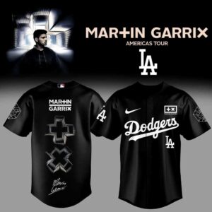 Martin Garrix AMERICAS TOUR For Fan ALL MLB TEAM Baseball Jersey