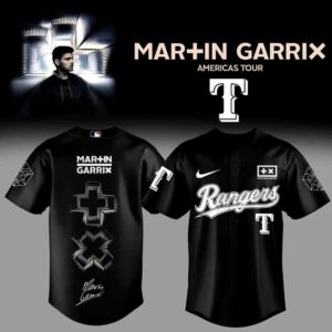 Martin Garrix AMERICAS TOUR For Fan ALL MLB TEAM Baseball Jersey