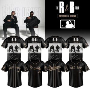 ALL MLB TEAM Raymond  Brown The R B Tour 2026 Baseball Jersey V3