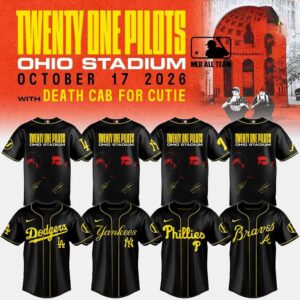 ALL MLB TEAM Twenty One Pilots Ohio Stadium 2026 FOR FAN Baseball Jersey