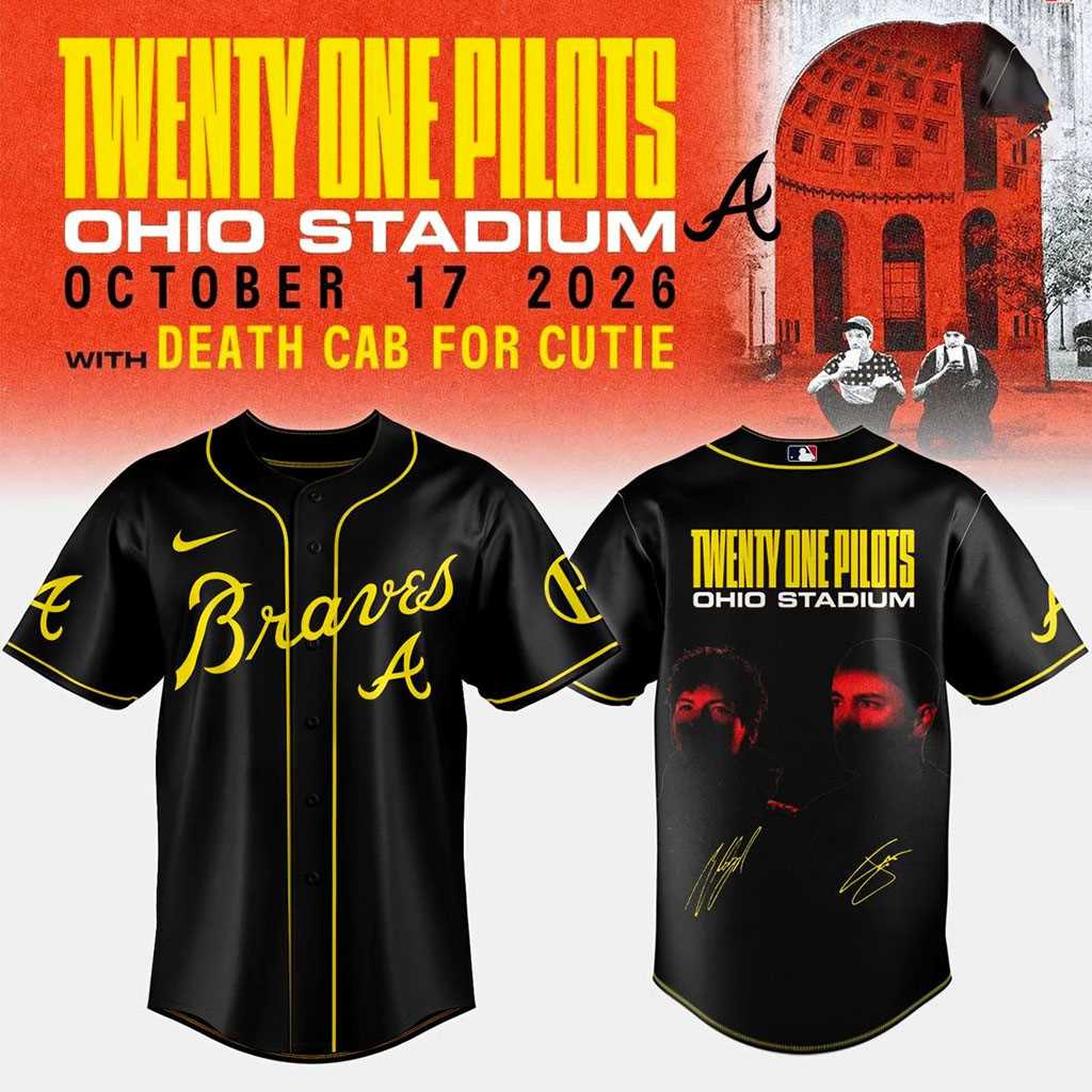 ALL MLB TEAM Twenty One Pilots Ohio Stadium 2026 FOR FAN Baseball Jersey ALL MLB TEAM Twenty One Pilots Ohio Stadium 2026 FOR FAN Baseball Jersey