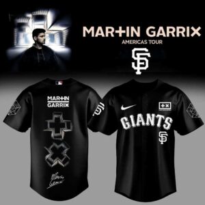 Martin Garrix AMERICAS TOUR ALL MLB TEAM Jersey