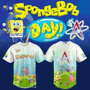 Albuquerque Isotopes SpongeBob Squarepants Day 2026 Baseball Jersey