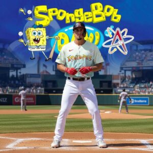 Albuquerque Isotopes SpongeBob Squarepants Day 2026 Baseball Jersey