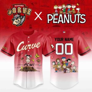 Altoona Curve Peanuts Night 2026 Custom Baseball Jersey