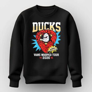 Anaheim Ducks Vans Warped Tour 2026 Shirt