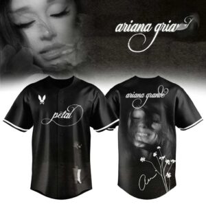 Ariana Grande Petal Baseball Jersey