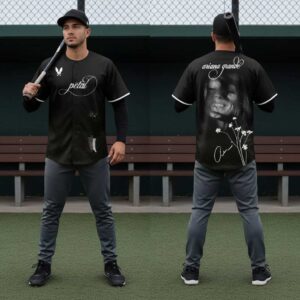 Ariana Grande Petal Baseball Jersey