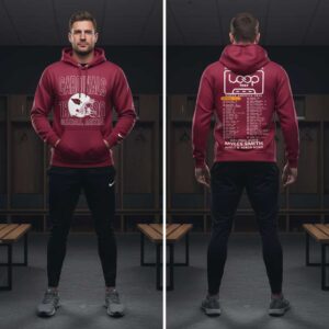 Arizona Cardinals Ed Sheeran 2026 Loop Tour Night Tee Hoodie