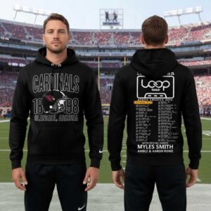 Arizona Cardinals Ed Sheeran 2026 Loop Tour Night Tee Hoodie