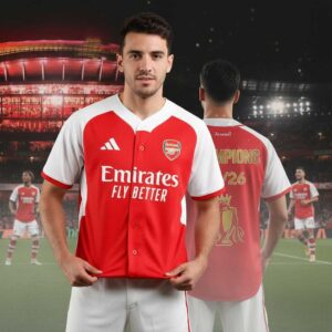 Arsenal Premier League Champions 2526 Jersey
