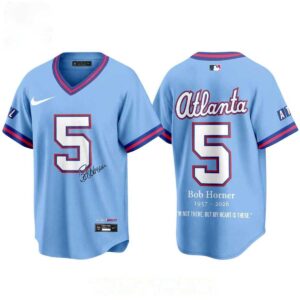 Atlanta Braves Bob Horner 1957 2026 Forever Baseball Jersey