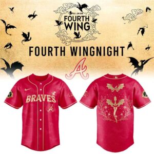 Atlanta Braves Fourth Wings Night New 2026 Baseball Jersey