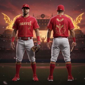 Atlanta Braves Fourth Wings Night New 2026 Baseball Jersey