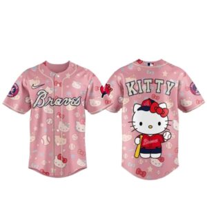 Atlanta Braves Hello Kitty 2026 New Baseball Jersey