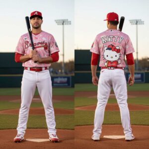 Atlanta Braves Hello Kitty 2026 New Baseball Jersey
