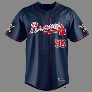 Atlanta Braves One Piece 2026 Pirates Night Baseball Jersey