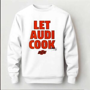Audi Crooks Oklahoma State Basketball Let Audi Cook OSU signature Shirt
