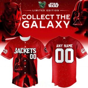 Augusta GreenJackets Star Wars Night 2026 Custom Baseball Jersey