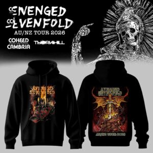 Avenged Sevenfold AUNZ TOUR 2026 Hoodie