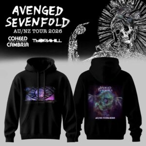 Avenged Sevenfold AUNZ TOUR 2026 Hoodie Tee