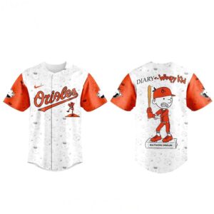 Baltimore Orioles Diary Of A Wimpy Kid Baseball Night 2026 Jersey
