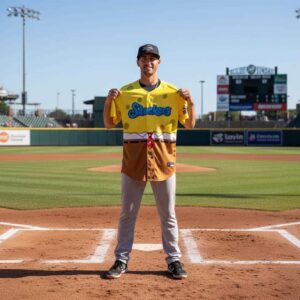 Biloxi Shuckers 2026 SpongeBob Family Sunday Custom Baseball Jersey